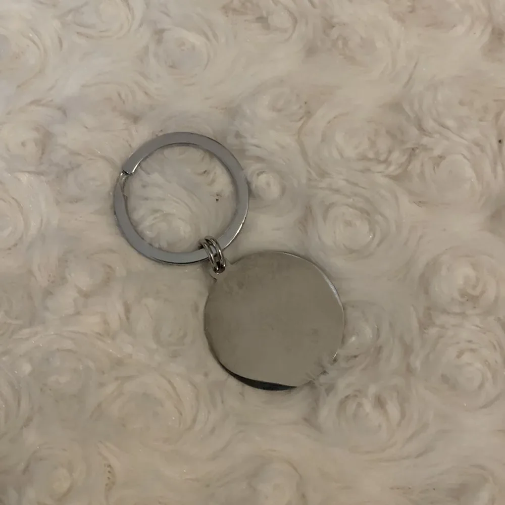 NWT cute enough and skilled enough Silver/gray lettering Nursing keychains!